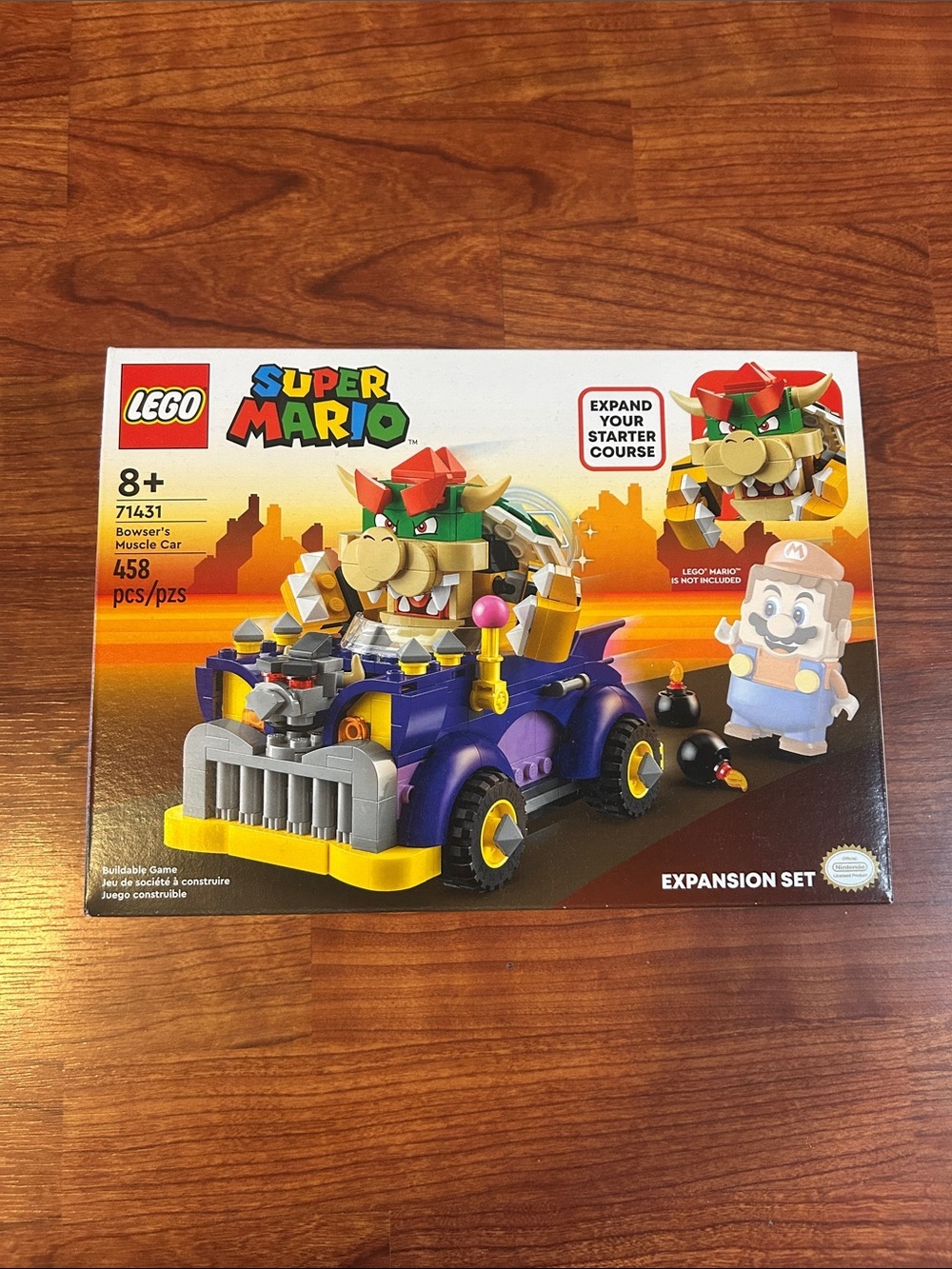 LEGO Super Mario Bowser's Muscle Car Expansion Set Model #71431